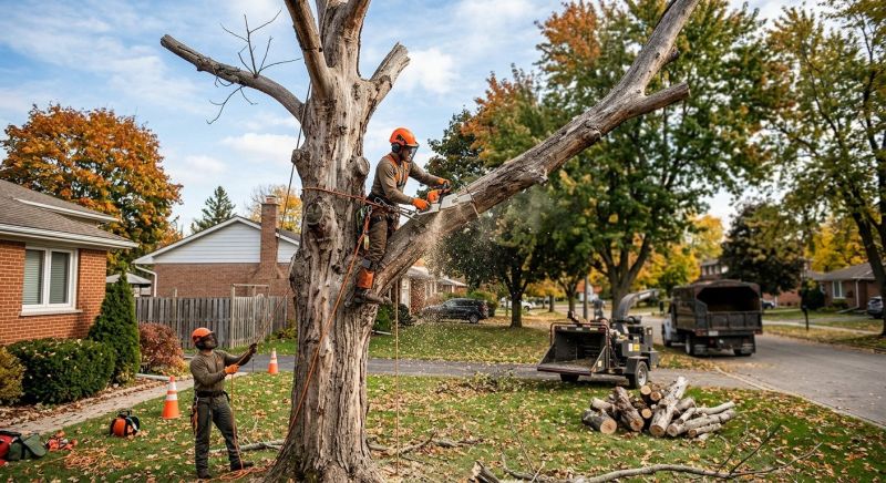 Fallen Tree Removal in Bucks County, PA