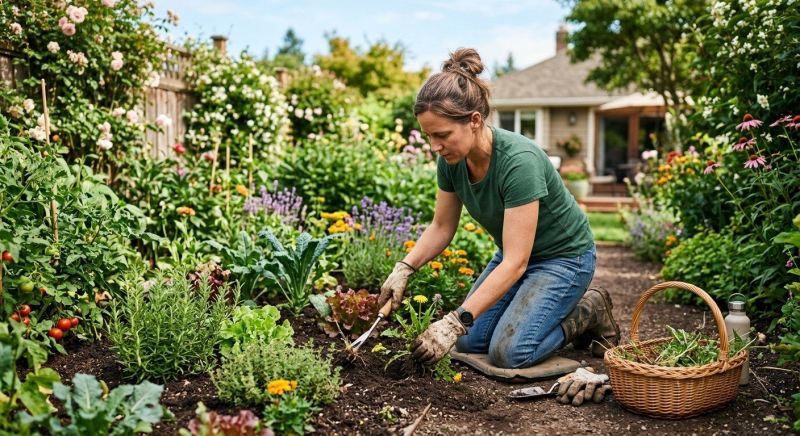 Flower Bed Weeding Service in Aiken, SC